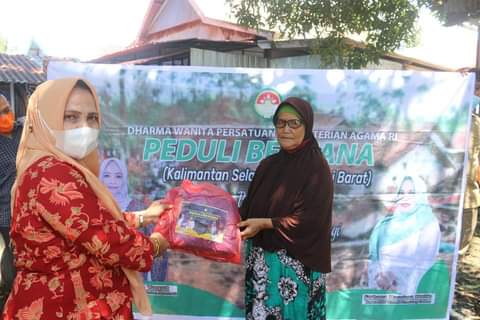 Peduli, DWP Kemenag Tuntaskan Penyaluran Bantuan di Dua Kabupaten