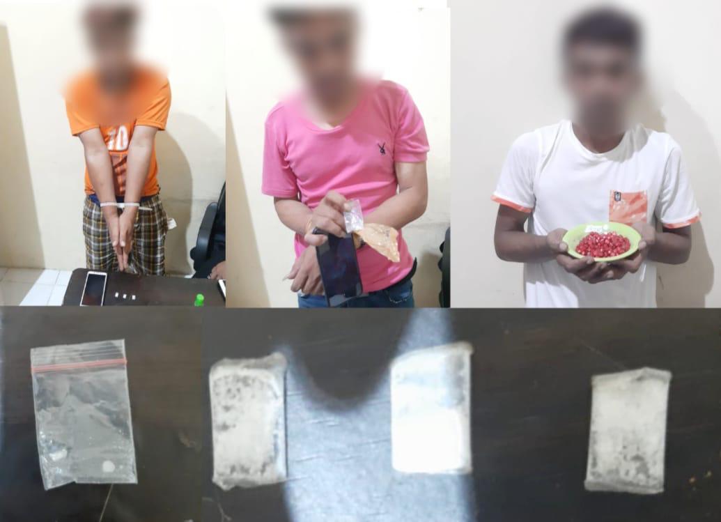 Kantongi Narkotika, Tiga Pemuda Diringkus Polres Mamuju