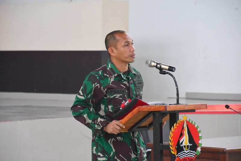 Kasrem 142/Tatag Menyampaikan Apa yang Tidak Boleh Dilakukan Oleh Prajurit TNI