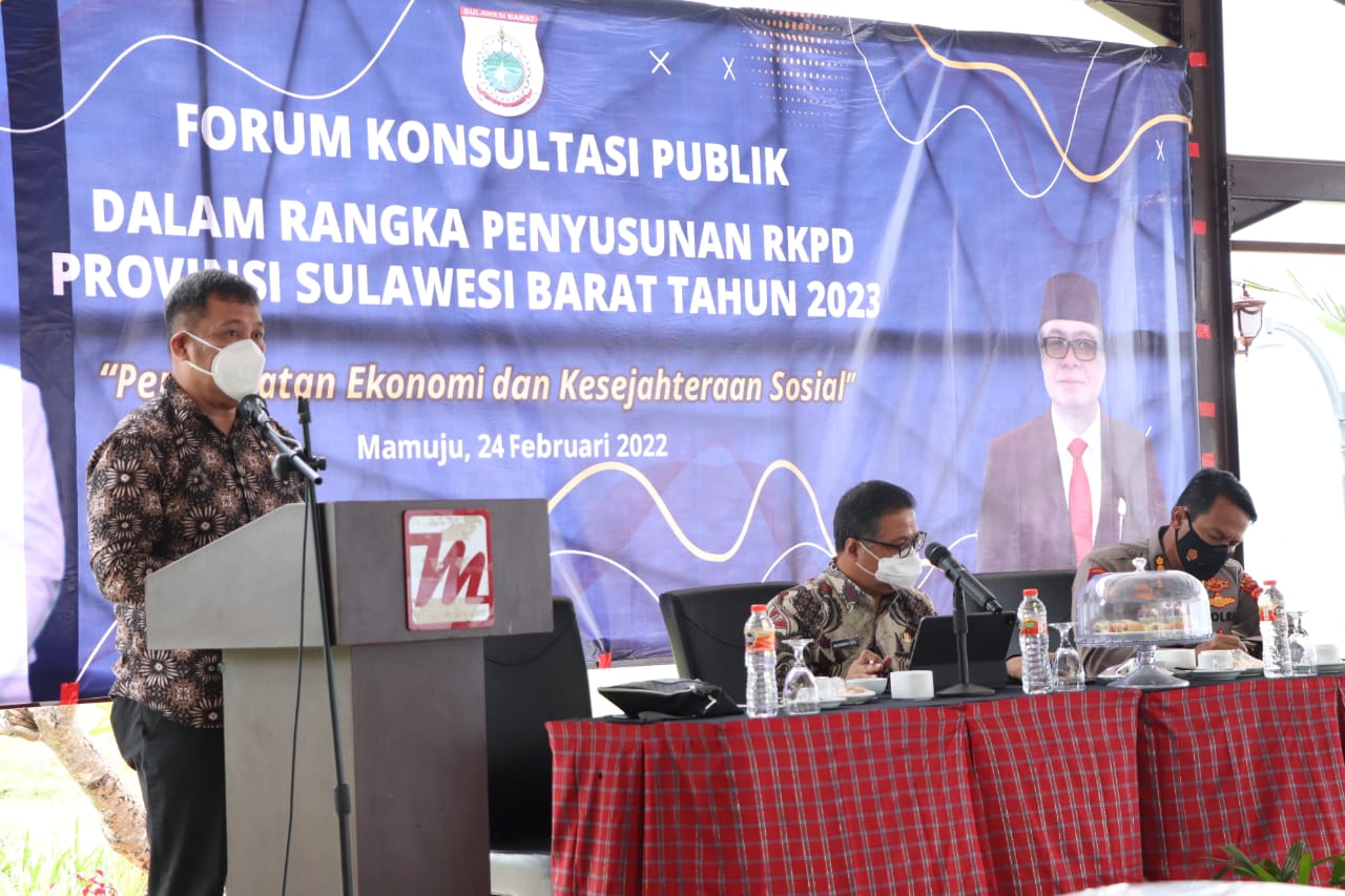 Foto: Ketua Komisi III DPRD Sulbar Ikuti Forum Konsultasi Publik