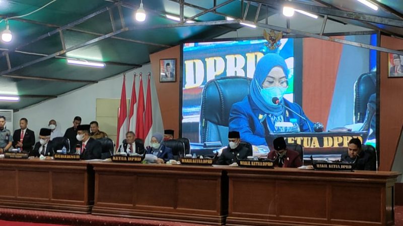 DPRD Sulbar Gelar Rapat Paripurna Penyerahan LHP BPK RI
