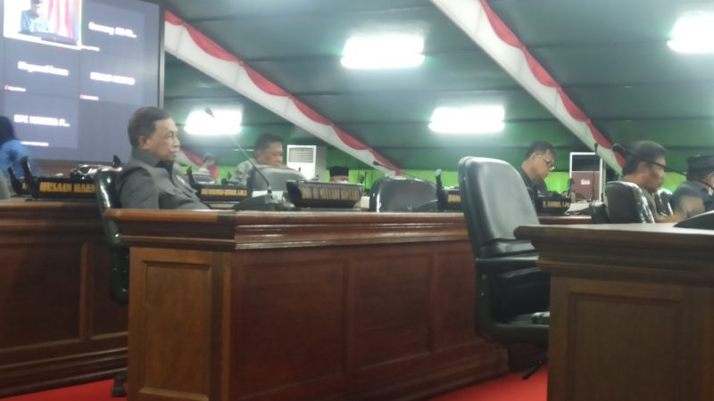 Kalma Katta Hadiri Rapat Paripurna PAW DPRD Sulbar