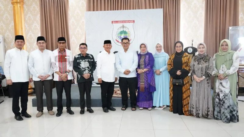Pj Gubernur Sulbar Terima Kunjungan Silaturrahmi 6 Bupati