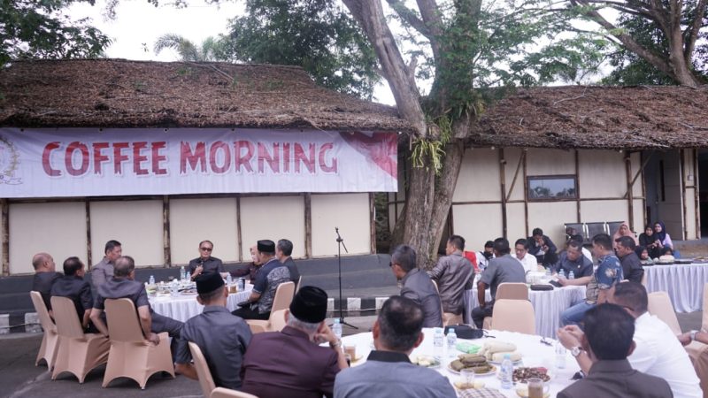 Coffee Morning Bersama Pj Gubernur Turut Diikuti Ketua Komisi II DPRD Sulbar