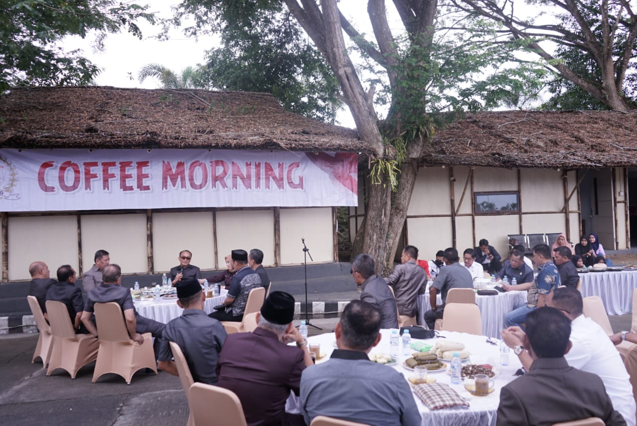 Coffee Morning Bersama Pj Gubernur Turut Diikuti Ketua Komisi II DPRD Sulbar