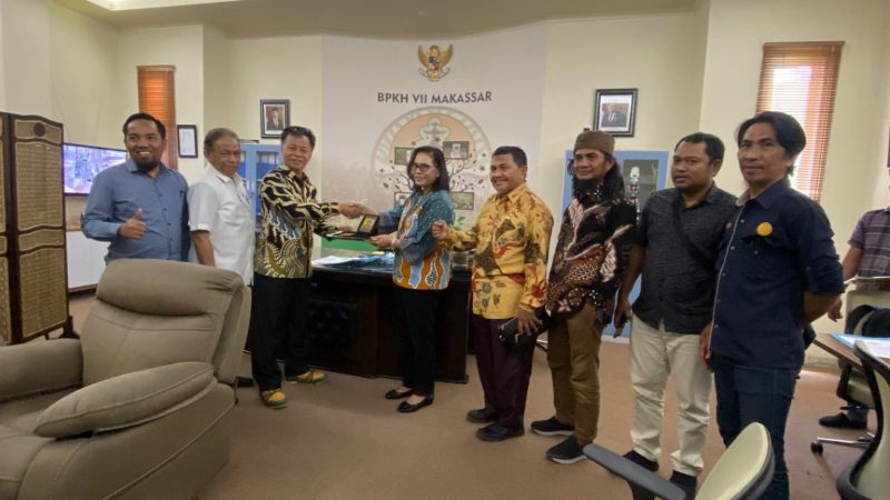Komisi II DPRD Kungker ke Balai Pemantapan Kawasan Hutan Wilayah VII Makassar