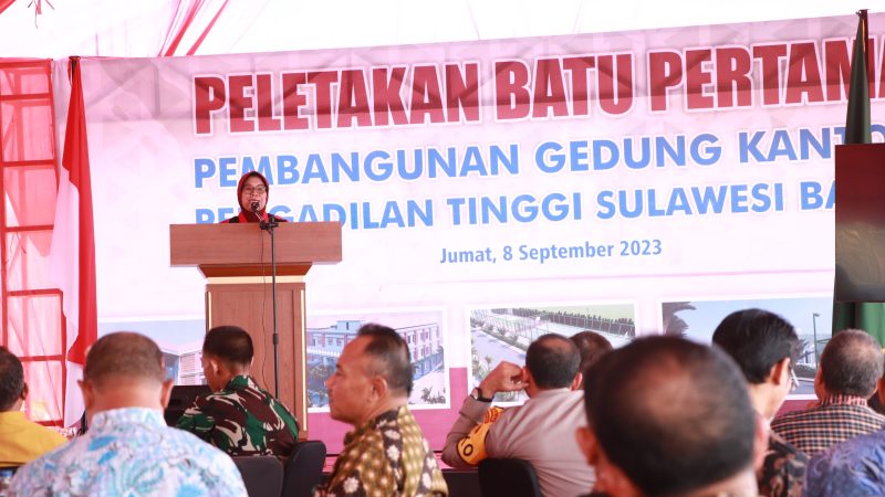 Kantor Pengadilan Tinggi Sulbar Mulai Dibangun di Tanah Seluas 1,5 Hektare