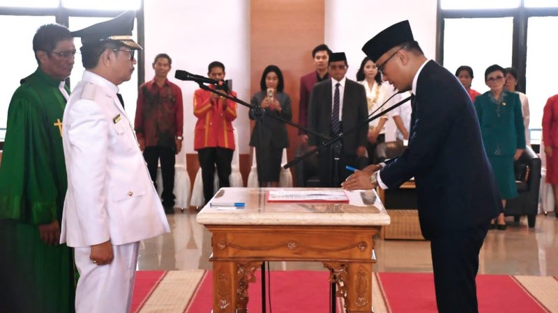 Gubernur Titip Tugas Penting untuk Pj Bupati Mamasa usai Dilantik