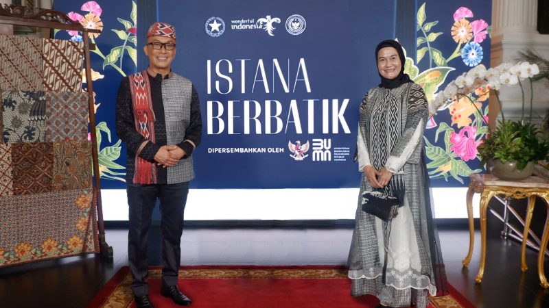 Pj Gubernur Sulbar Gunakan Busana Motif Sekomandi di Ajang Istana Berbatik