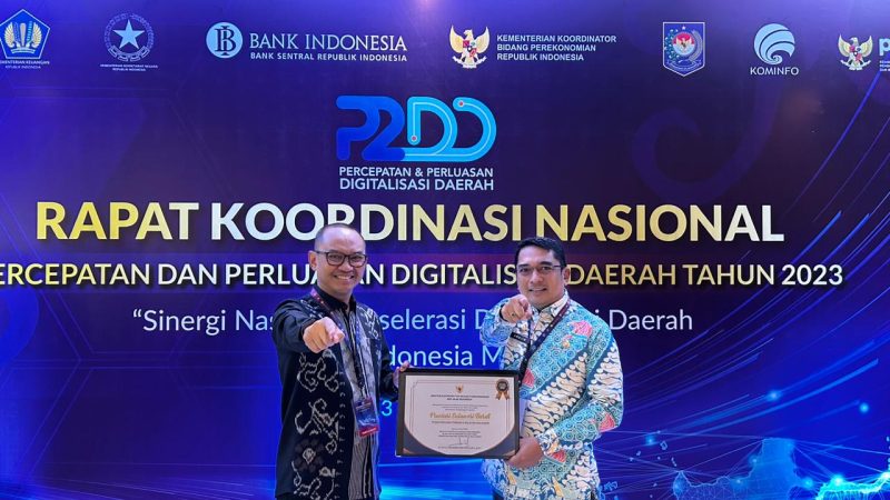 Sulbar Jadi Provinsi dengan Pengelolaan TP2DD Terbaik ke-2 di Wilayah Sulawesi