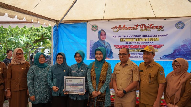 Launching Rumah Kibas di Mateng Bentuk Dukungan TP PKK Sulbar untuk Permasalahan Daerah