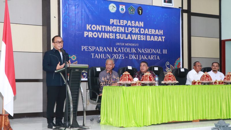 Pj Gubernur Sulbar Lepas Kontingen Pesparani Optimis Dapat Hasil Maksimal