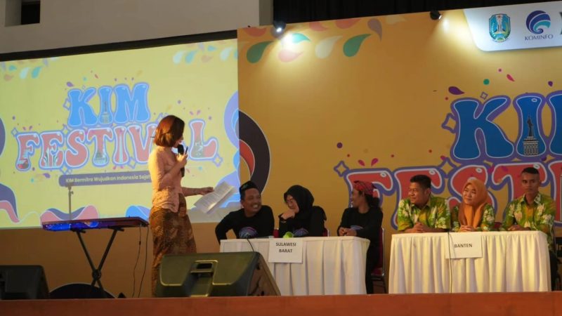 Adu Tangkas KIM Sulbar di Lomba Cerdas Cermat KIMFest 2023