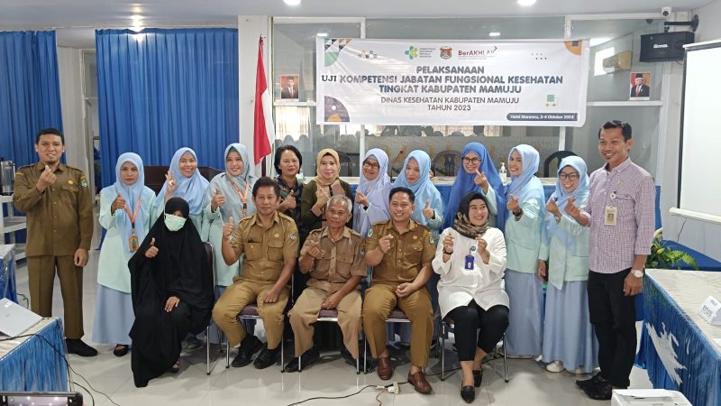 Tingkatkan Pelayanan, Dinkes Mamuju Gelar Uji Kompetensi