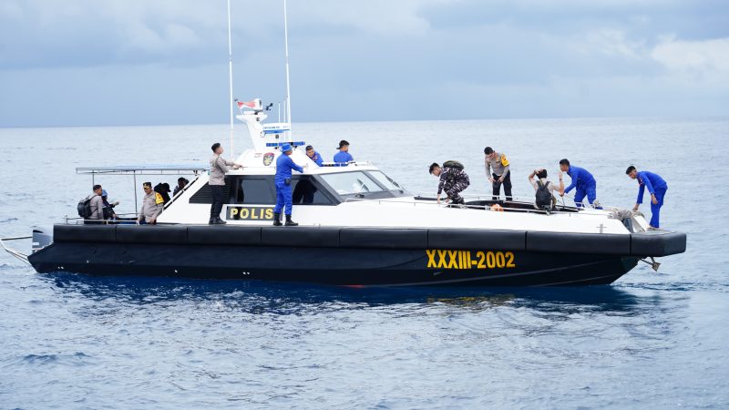 Melalui Patroli Laut, Polda Sulbar Jaga Ekosistem Laut dari Aksi Bom Ikan