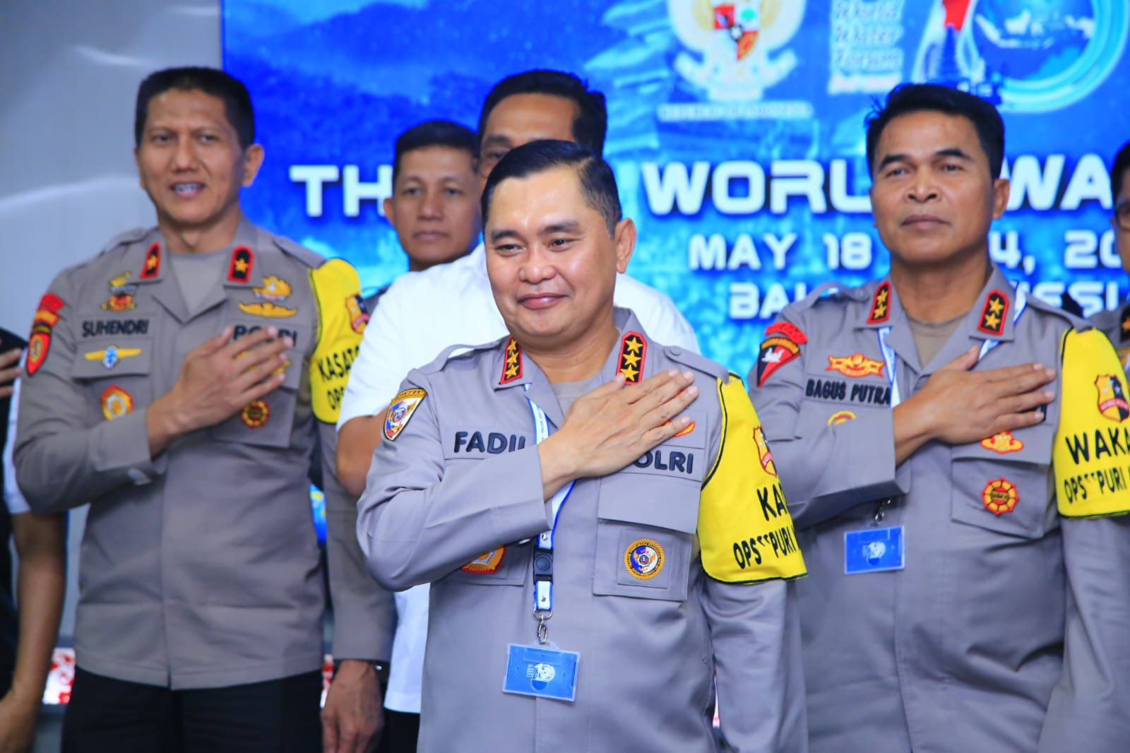 Polri Ucapkan Terima Atas Penyelenggaraan World Water Forum di Bali yang Aman