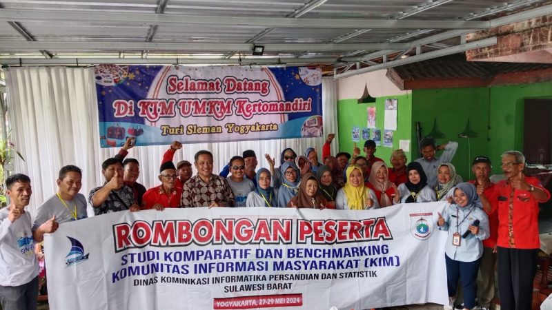 Studi Komparatif dan Benchmarking, Diskominfo Sulbar ke Sleman Yogyakarta