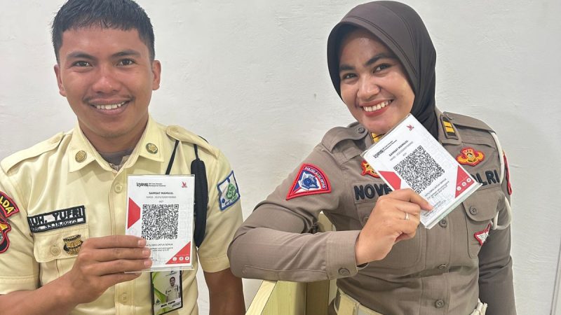 Hadirkan Qris, Ditlantas Polda Sulbar Semakin Mudahkan Layanan Administrasi Wajib Pajak
