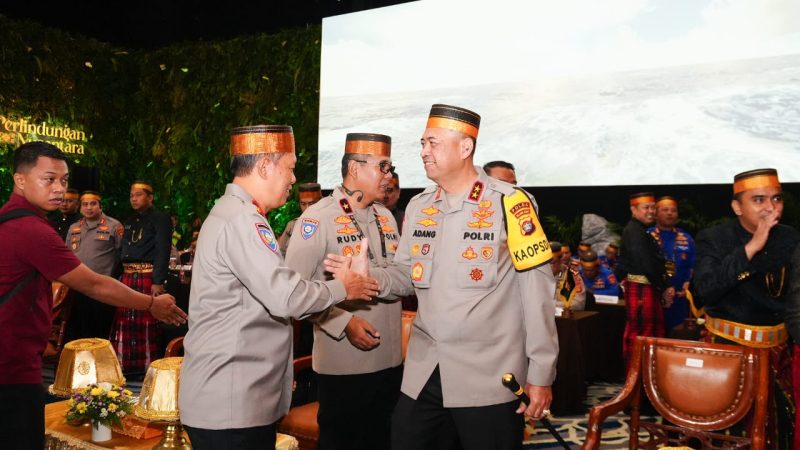 Kapolda Sulbar Hadiri Rakernis Baharkam Polri 2024 di Makassar