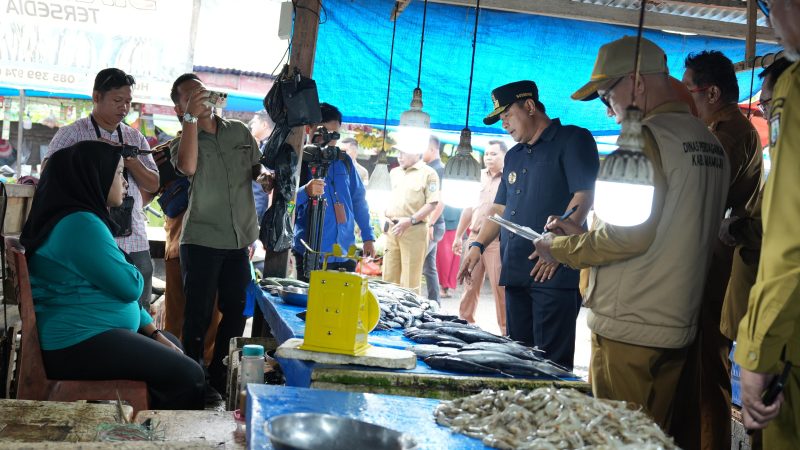 Jelang Idul Adha, Pj Bahtiar Memantau Harga di Pedagang Eceran