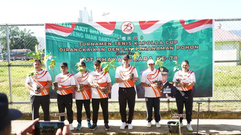 Turnamen Tennis Kapolda CUP, Dibuka Langsung Pj Gubernur Sulbar
