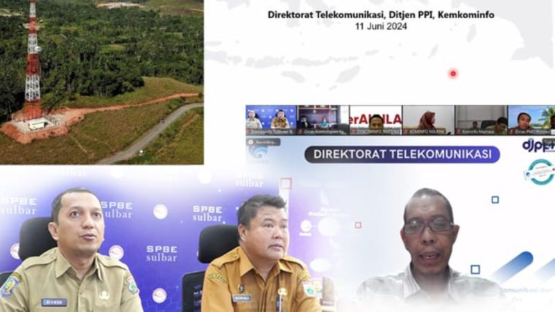 Penanganan Blankspot Internet, Diskominfo Sulbar Fasilitasi Pengusulan Pembangunan Jaringan Telekomunikasi