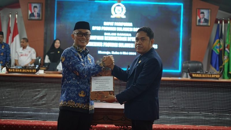 Untuk Kemajuan Pj Gubernur Tawarkan Pokir Tematik Kepada DPRD Sulbar