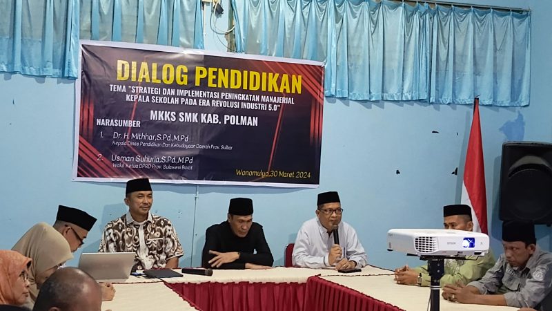 Wakil Ketua DPRD Sulbar Jadi Pemateri Dialog Pendidikan