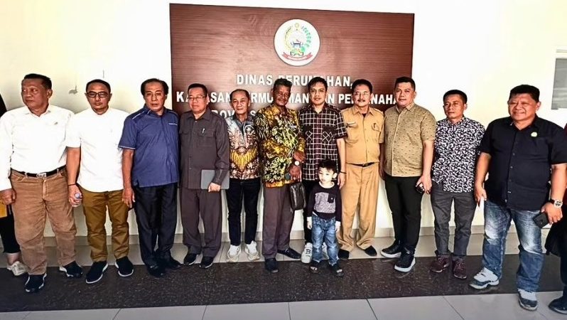 Komisi III DPRD Sulbar ke Sulsel Kunker di Dinas Perkim