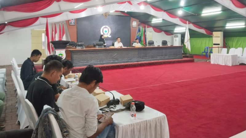Pansus RTRW DPRD Sulbar  Gelar  Rapat Lanjutan