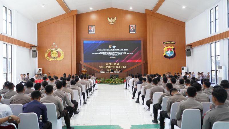 Latpra Ops Patuh Marano 2024, Wakapolda Sulbar: Budaya Tertib Berlalu Lintas Jangan Sekedar Logo