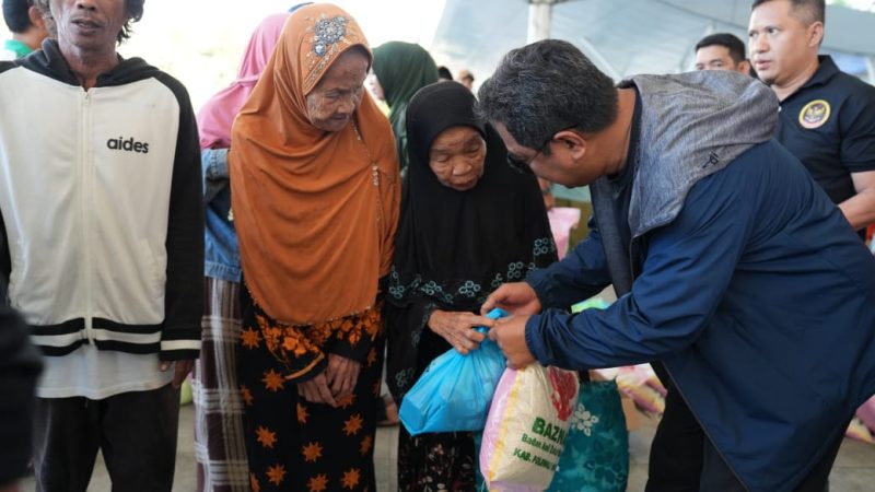 Panti Jompo dan Lansia di Polman Terima Bantuan dari Pj Gubernur dan Baznas