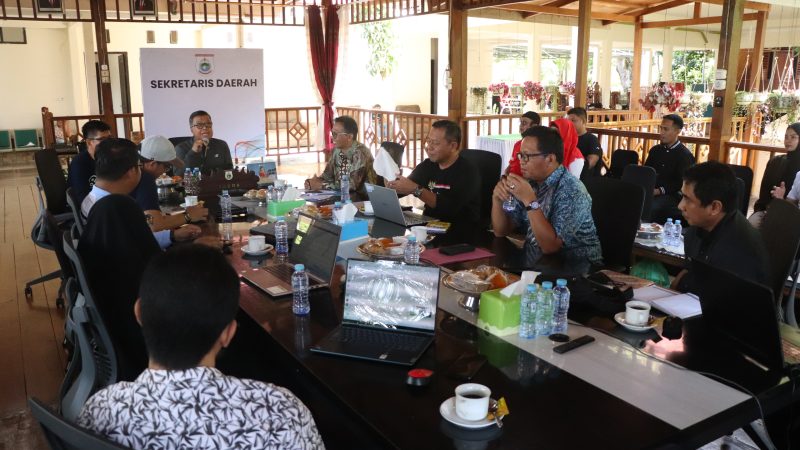 Pemprov Sulbar Rapat Pemantapan untuk Pahami Konteks Pelaksanaan Sakip