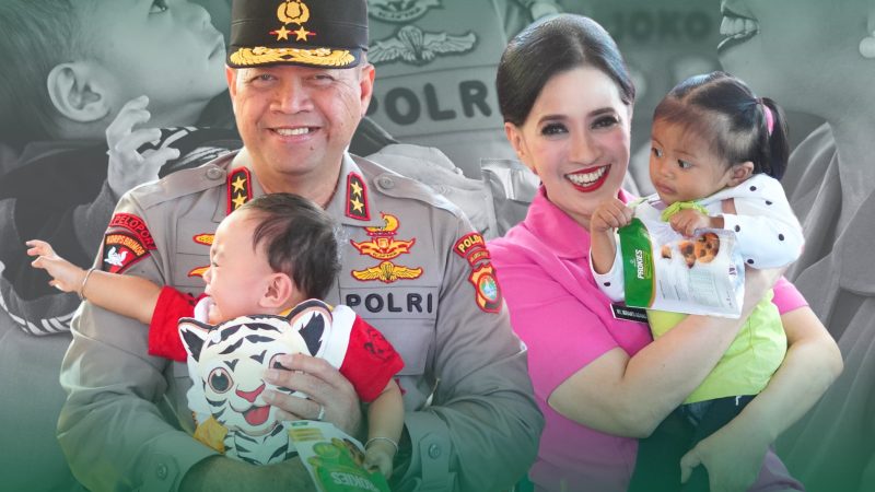 Kapolda dan Ketua PD Bhayangkari Sulbar Harap Anak Terlindungi dan Indonesia Maju
