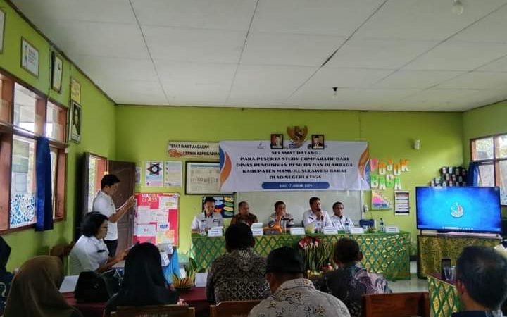 Tingkatkan Kualitas Pendidikan, Disdikpora Mamuju Studi Komparatif ke Bali