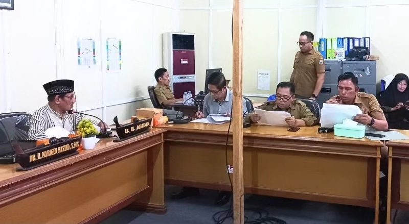 Dalam Rangka Monev Pelaksanaan APBD TA 2024 Komisi IV Gelar Raker