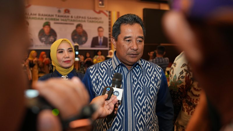 Lepas Sambut Danrem 142 Tatag, PJ Bahtiar: Rawat Kebersamaan Forkopimda