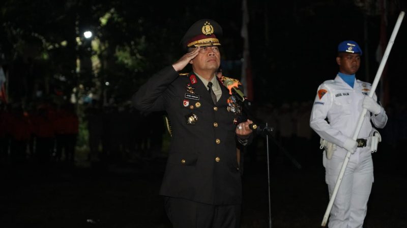 Kapolda Sulbar Pimpin Upacara Kehormatan Renungan Suci di TMP, Semarakkan HUT RI ke-79