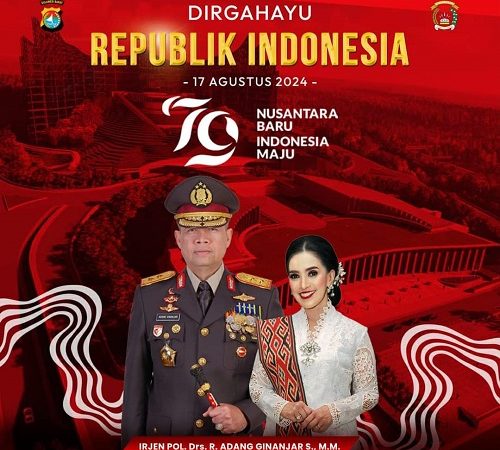HUT RI Ke-79, Kapolda Sulbar Ajak Masyarakat Wujudkan Nusantara Baru untuk Indonesia Maju