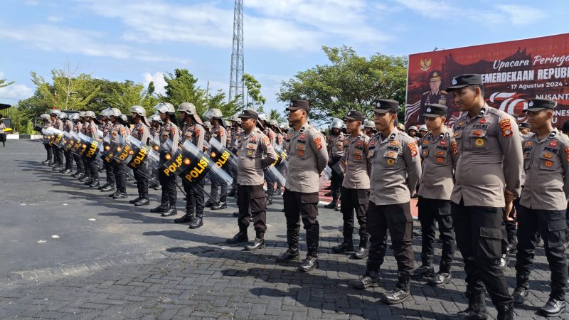 Polda Sulbar Masifkan Latihan Dalmas Jelang Pilkada 2024