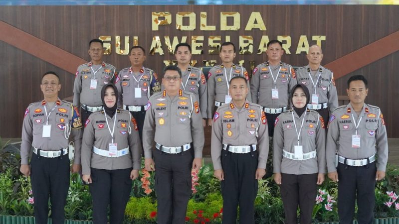 Rakernis Bidang Lalu Lintas, Dirlantas Polda Sulbar Minta Personel Tingkatkan Pelayanan