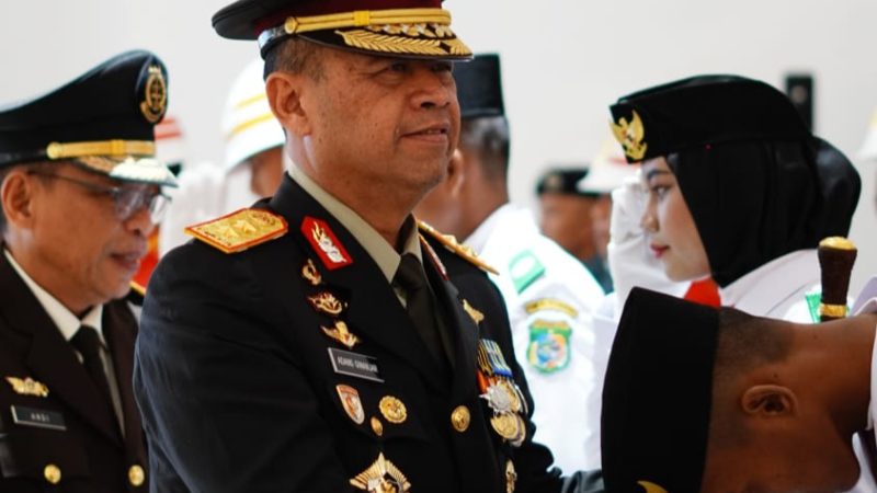 Kapolda Sulbar Hadiri Pengukuhan Paskibraka