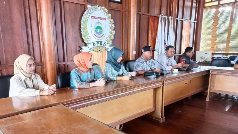 Sekretariat DPRD Sulbar Beri Sambutan Hangat Bagi BNI Cabang Mamuju