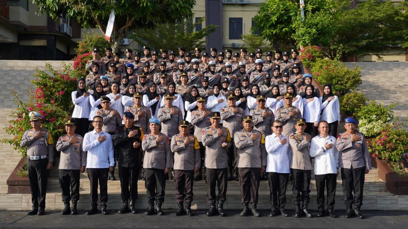Penuh Semangat, Kapolda Sulbar Suarakan Dirgahayu Polwan Ke-76, Selamat dan Tetap Eksis