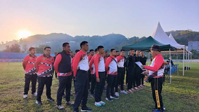 Kesamaptaan Jasmani Polda Sulbar, Ukur Kemampuan Personel untuk Maksimalkan Tugas