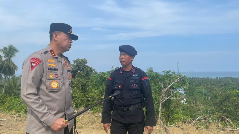 Kapolda Sulbar Kunjungi Markas Brimob Persiapan di Pasangkayu