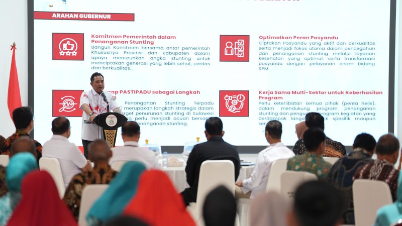 Sulbar Jadikan Posyandu Basis Perangi Stunting dengan Launching PASTIPADU