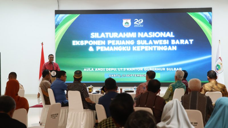 Jelang HUT Sulbar, Pejuang Pembentukan Sulbar dan Pemangku Kepentingan Silaturahmi