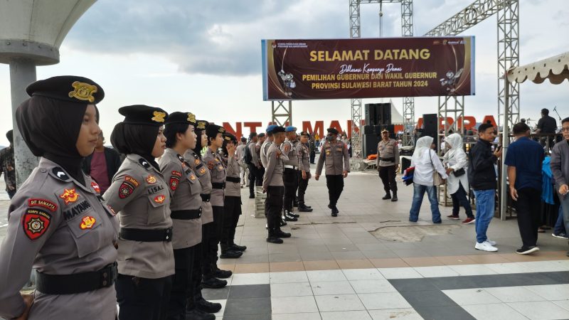 Pastikan Deklarasi Damai Cagub-Cawagub Aman dan Lancar Polda Sulbar Maksimalkan Pengamanan