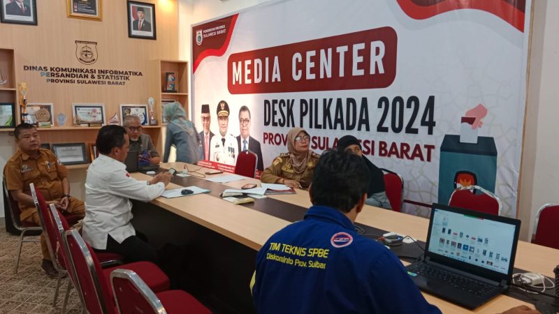 Desk Pilkada Sulbar Rutin Rapat Bersama Penyelenggara dan Forkopimda